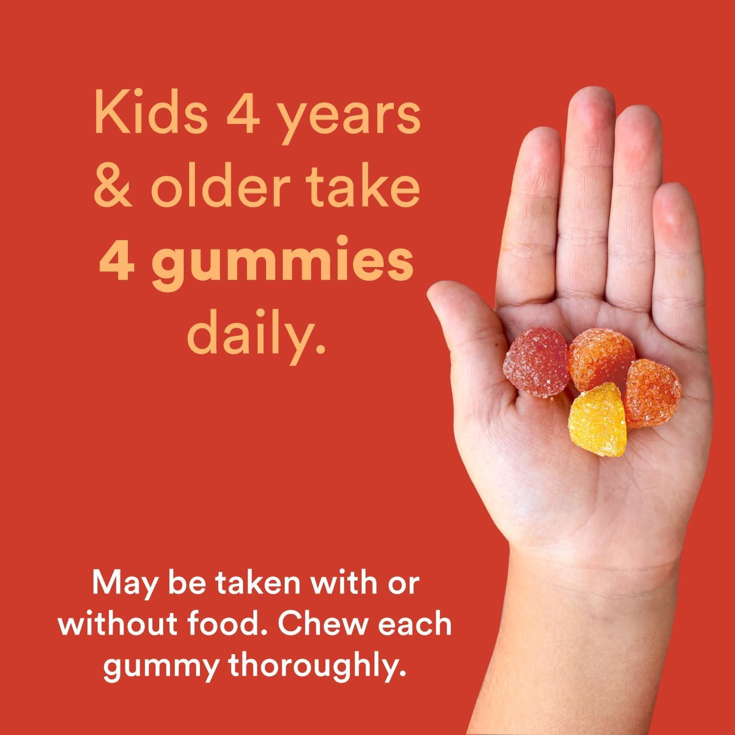 image:imageSmartyPants Kids Multivitamin Gummies with Omega 3 DHAEPA Vitamins D3 C B12 B6 A K and Zinc Gluten Free Clean Label Three Fruit Flavors 60 Gummies 30 Day SupplyFruit OLD