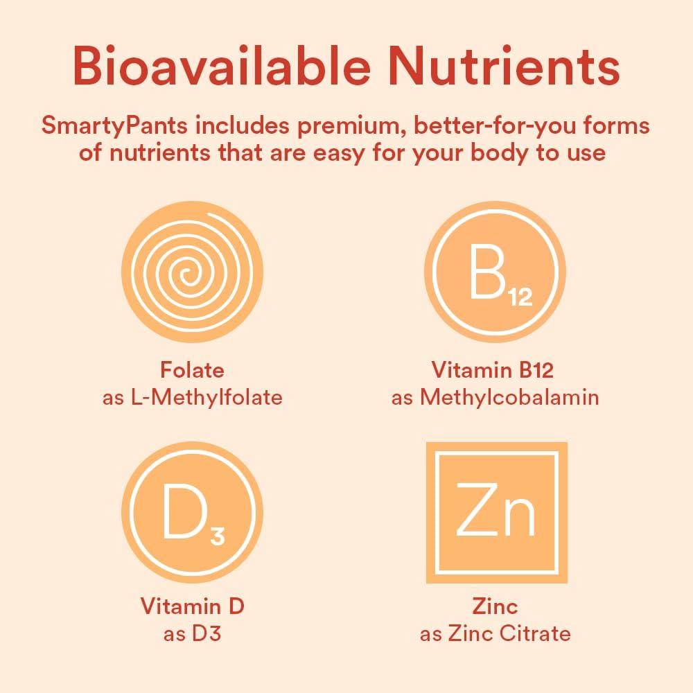 image:imageSmartyPants Kids Multivitamin Gummies with Omega 3 DHAEPA Vitamins D3 C B12 B6 A K and Zinc Gluten Free Clean Label Three Fruit Flavors 60 Gummies 30 Day SupplyFruit OLD