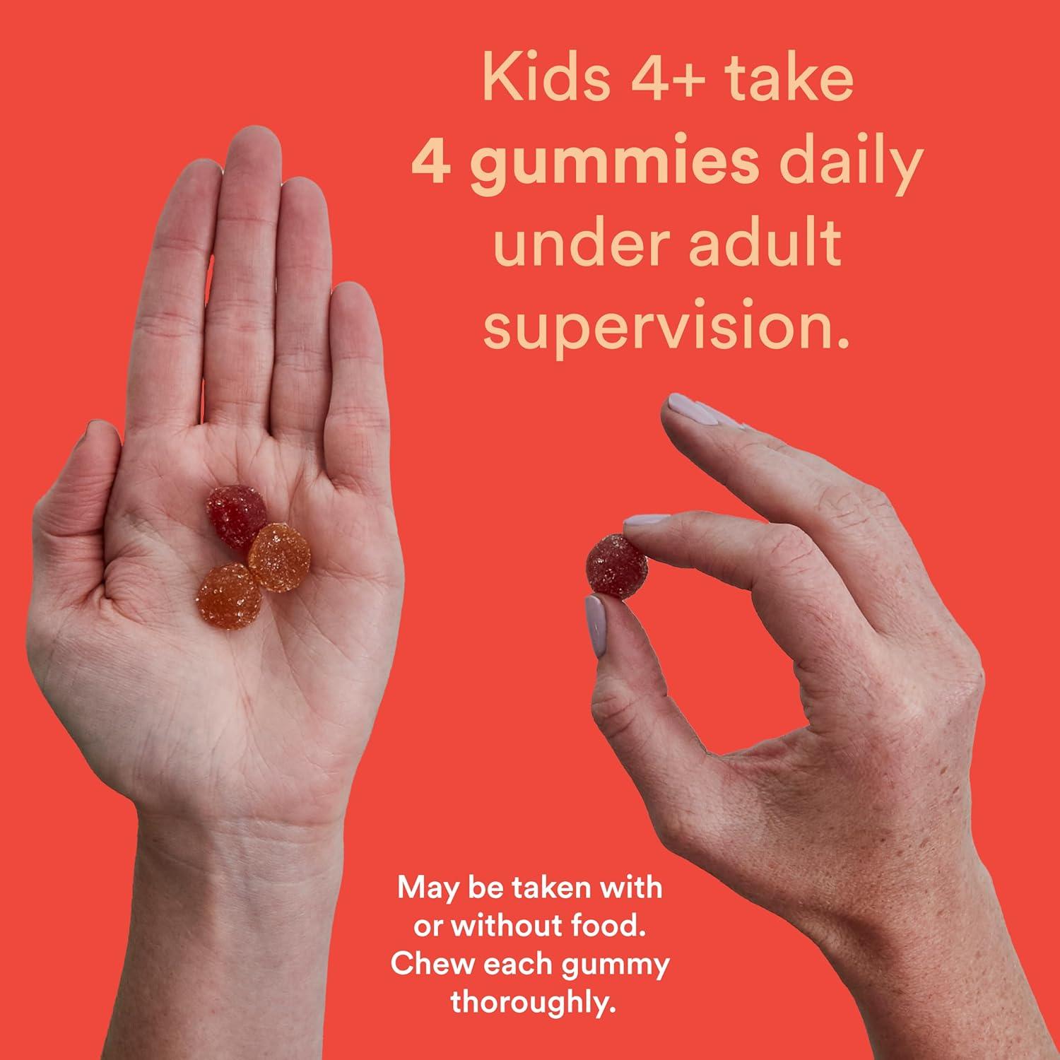 image:imageSmartyPants Kids Multivitamin Gummies with Omega 3 DHAEPA Vitamins D3 C B12 B6 A K and Zinc Gluten Free Clean Label Three Fruit Flavors 60 Gummies 30 Day SupplyCherr Berry OLD