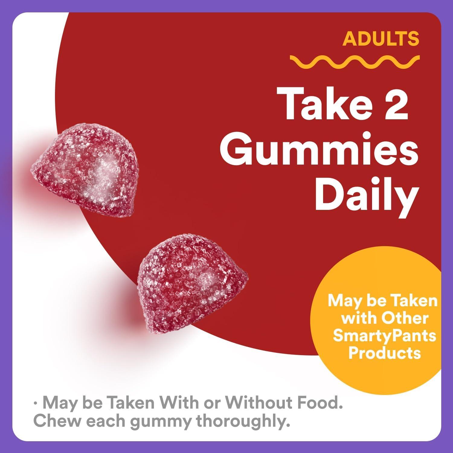 image:imageSmartyPants Adult Sleep Gummies with Melatonin Magnesium amp LTheanine DrugFree NonHabit Forming Sleep Aid FastActing Blueberry BlackBerry Flavor 60 CountAdult Stress Gummies