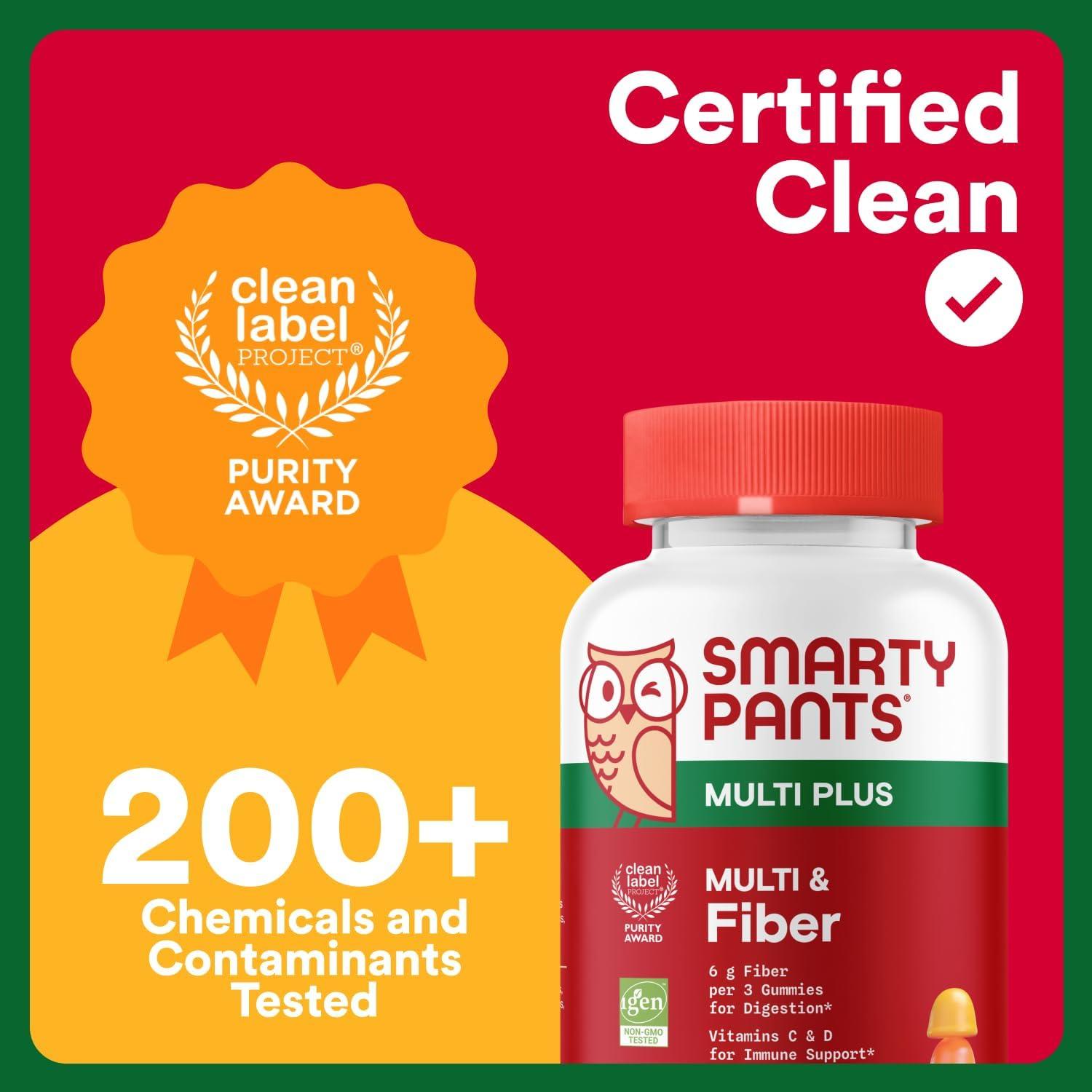 image:imageSmartyPants Adult Sleep Gummies with Melatonin Magnesium amp LTheanine DrugFree NonHabit Forming Sleep Aid FastActing Blueberry BlackBerry Flavor 60 CountAdult Fiber Gummies