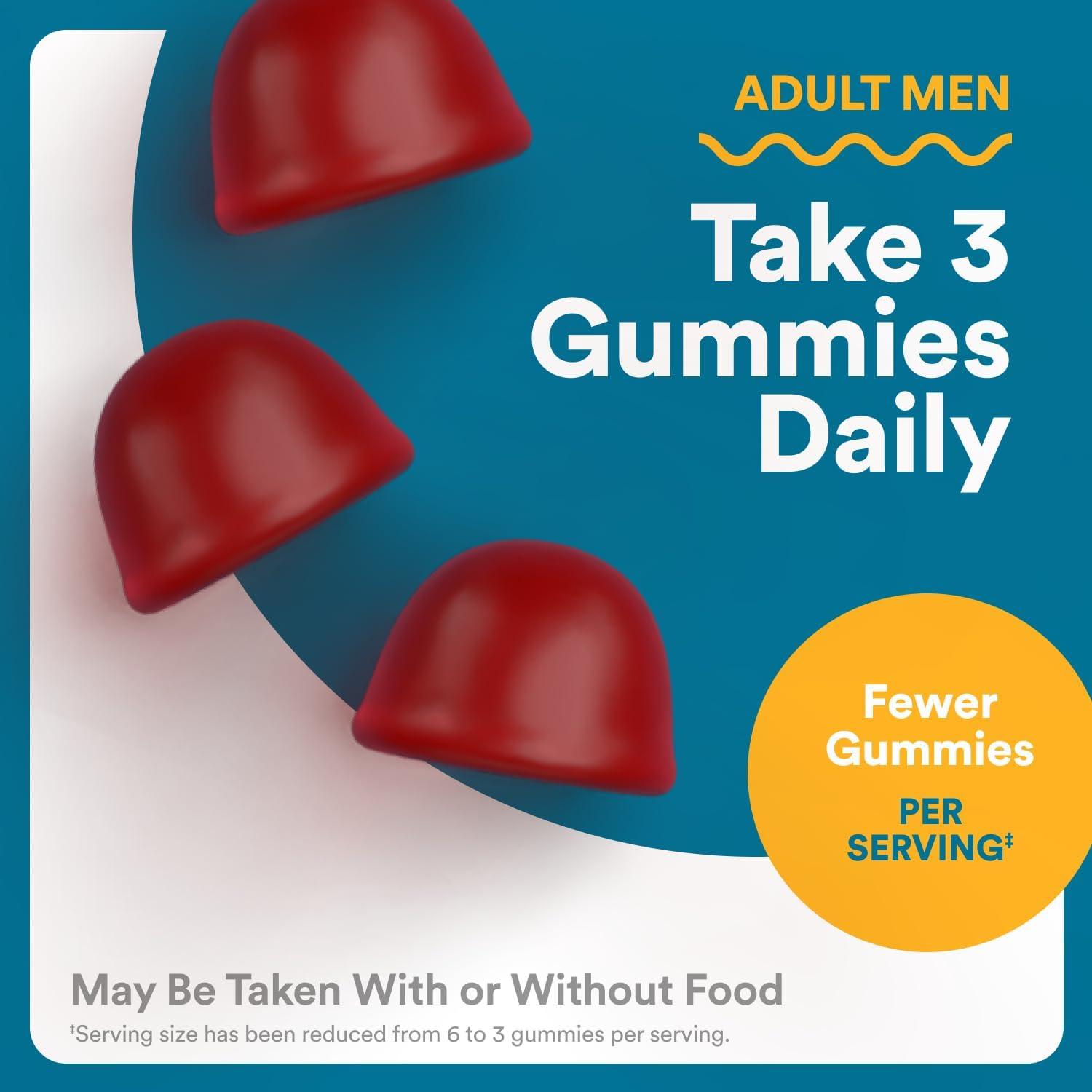 image:imageSmartyPants Multivitamin for Men Organic Gummies Methylfolate Omega 3 ALA Vitamin D3 C Vitamin B12 B6 A K amp Zinc for Immune Support Biotin Vegetarian 120 Gummies 30 Day SupplyMixed Fruit