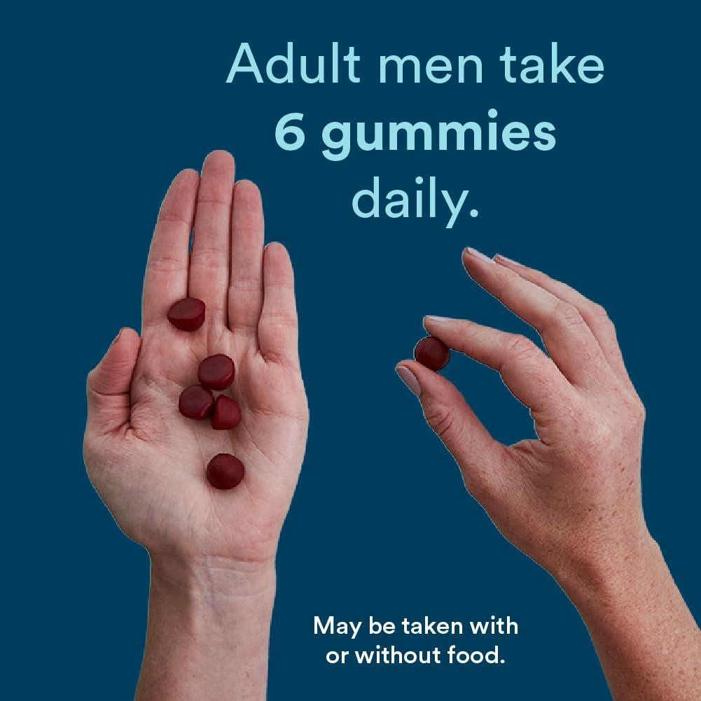 image:imageSmartyPants Multivitamin for Men Organic Gummies Methylfolate Omega 3 ALA Vitamin D3 C Vitamin B12 B6 A K amp Zinc for Immune Support Biotin Vegetarian 120 Gummies 30 Day SupplyMixed Fruit