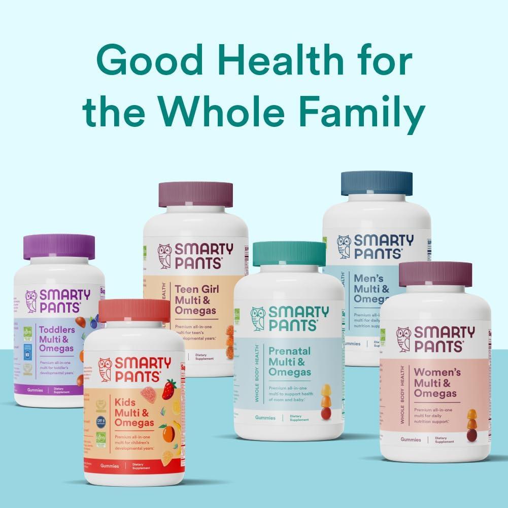 image:imageSmartyPants Prenatal Multivitamin Gummies Omega 3 DHAEPA Methylfolate Biotin Vitamin D3 C Vitamin B12 B6 Vitamin A K amp Zinc Gluten Free 120 Count 40 Day SupplyOld 30 Day Supply