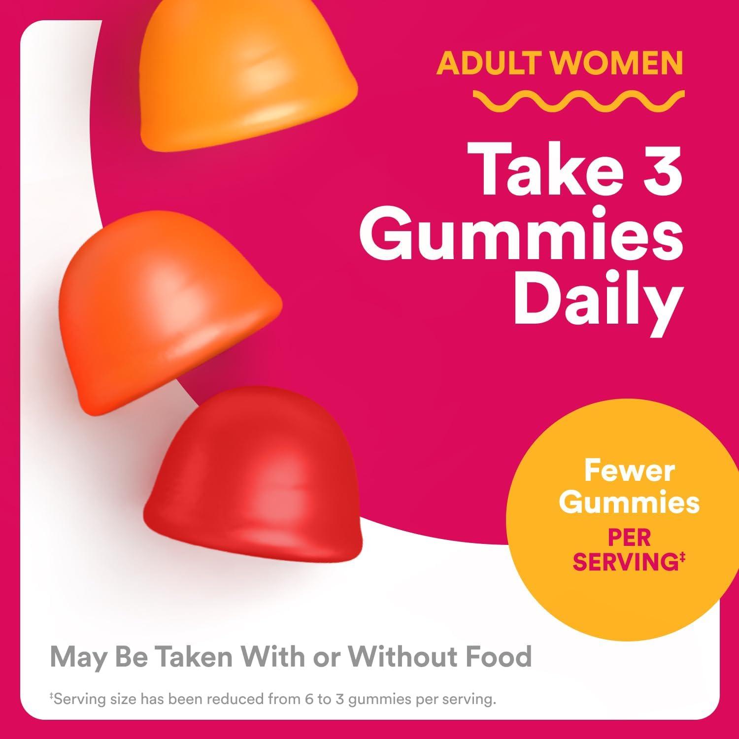 image:imageSmartyPants Womens Multivitamin Gummies Omega 3 DHAEPA Methylfolate CoQ10 Vitamin D3 C B12 B6 A K Zinc Three Fruit Flavors 90 Count 30 Day SupplyNew 30 Day Supply