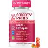image:imageSmartyPants Multivitamin Gummy for Women 50 and Over Omega 3 DHAEPA Methylfolate CoQ10 Vitamin D3 C Vitamin B12 B6 A K Biotin Gluten Free 90 Count 30 Day Supply1 Count Pack of 1