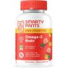 image:imageSmartyPants Kids Vitamins Cognitive Omega3 Brain Gummies with DHA amp EPA Citrus Strawberry 60 Count 30 Day Supply