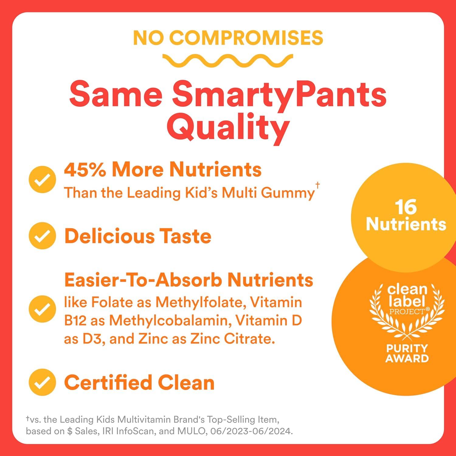 image:imageSmartyPants and DisneyPixars Toy Story 5 Kids Multivitamin Gummies Omega 3 DHA EPA Vitamin D C B12 E Zinc and Iodine Clean Label Gluten Free Mixed Fruit Flavors 30 Day Supply 60 GummiesCherry Berry NEW