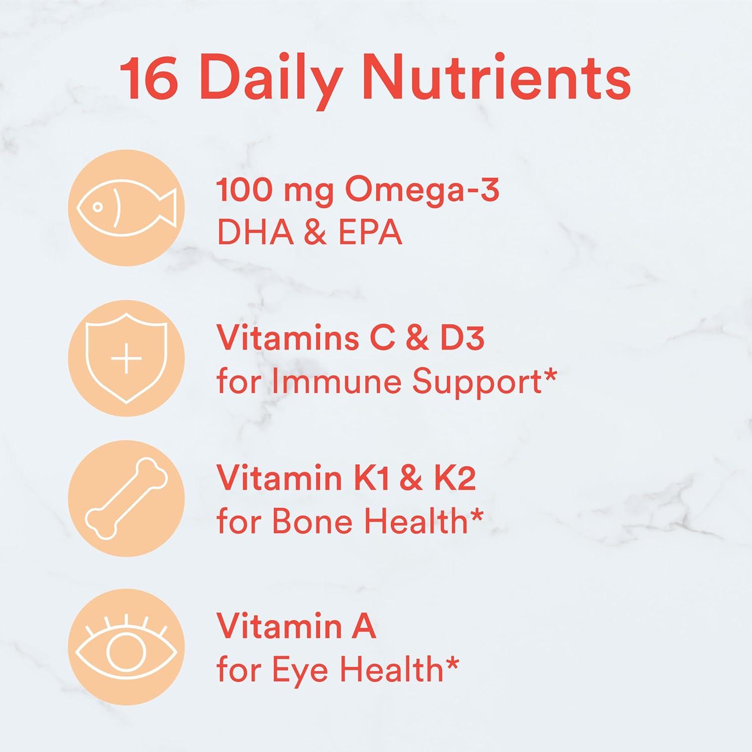 image:imageSmartyPants and DisneyPixars Toy Story 5 Kids Multivitamin Gummies Omega 3 DHA EPA Vitamin D C B12 E Zinc and Iodine Clean Label Gluten Free Mixed Fruit Flavors 30 Day Supply 60 GummiesCherry Berry OLD