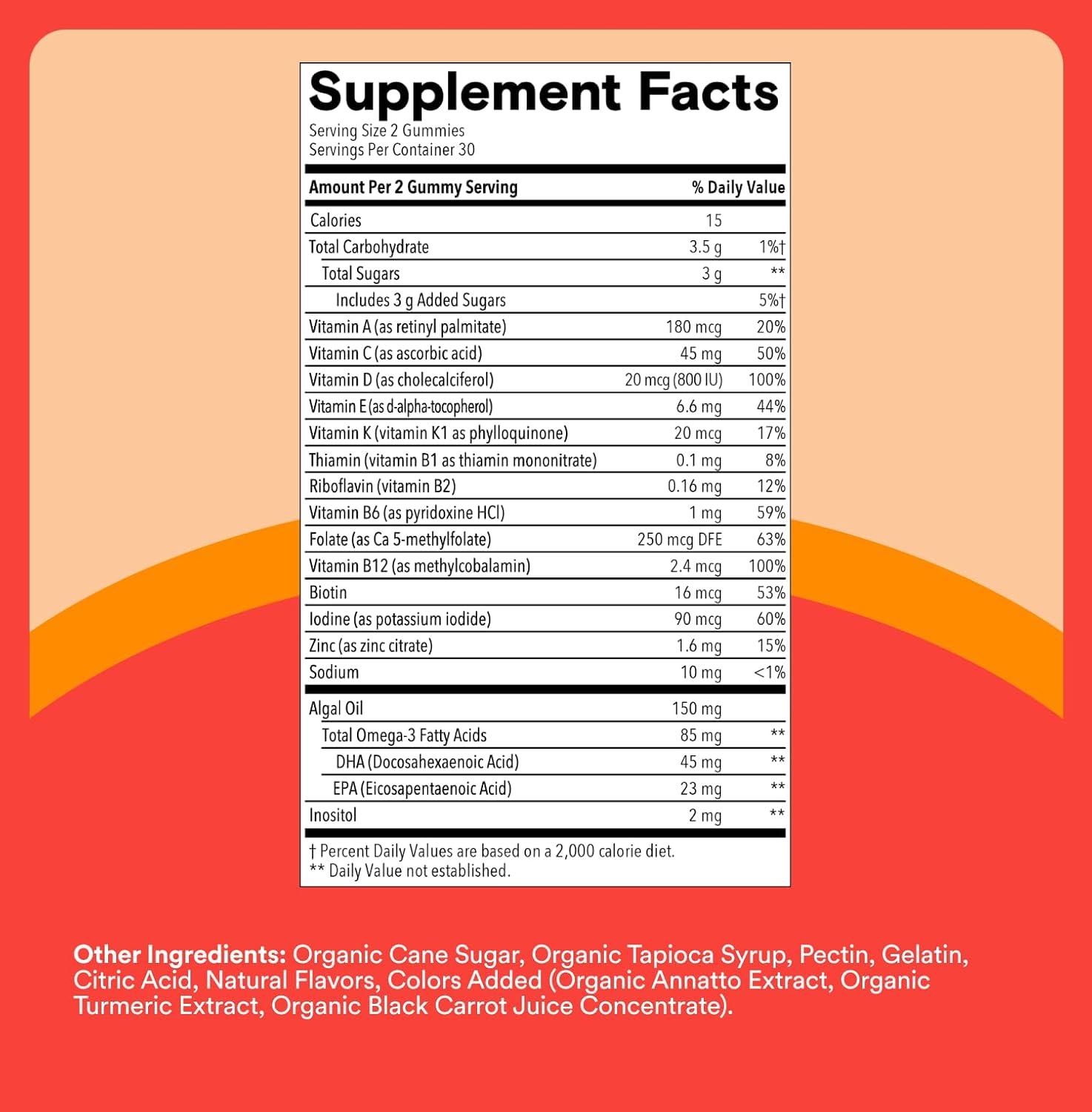 image:imageSmartyPants and DisneyPixars Toy Story 5 Kids Multivitamin Gummies Omega 3 DHA EPA Vitamin D C B12 E Zinc and Iodine Clean Label Gluten Free Mixed Fruit Flavors 30 Day Supply 60 GummiesToy Story 5 New